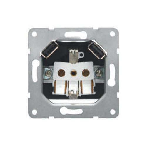base de enchufe doble usb de bjc