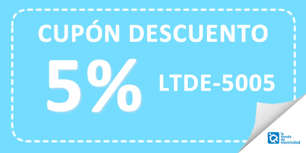 cupon descuento latiendadeelectricidad