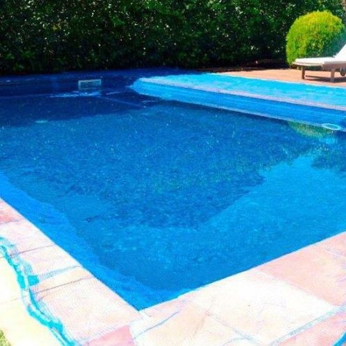 Malla para piscina