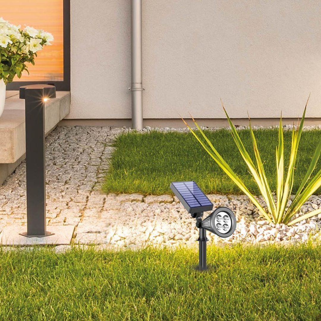 Estaca Jardín Solar LED ALEZU