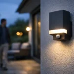 Aplique exterior con sensor: cómo elegirlo