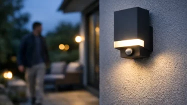 Aplique exterior con sensor: cómo elegirlo
