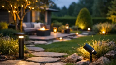 Cómo elegir iluminación exterior para jardín