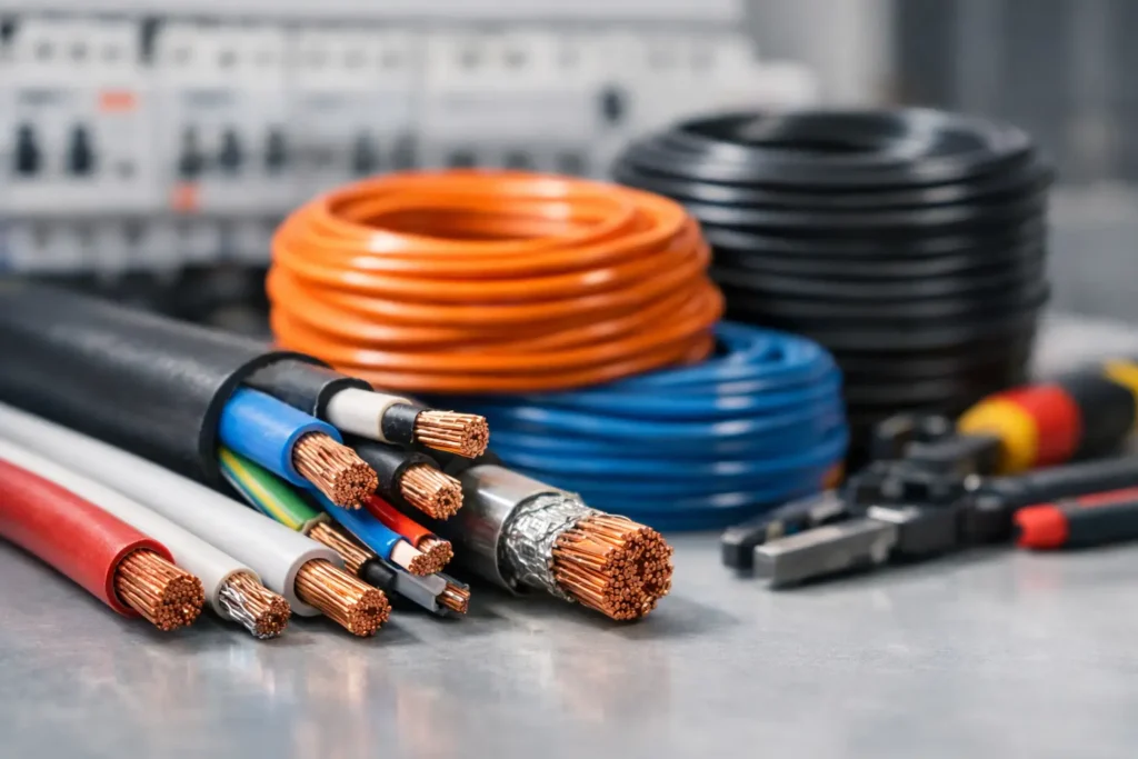 Cable eléctrico: tipos, secciones y usos
