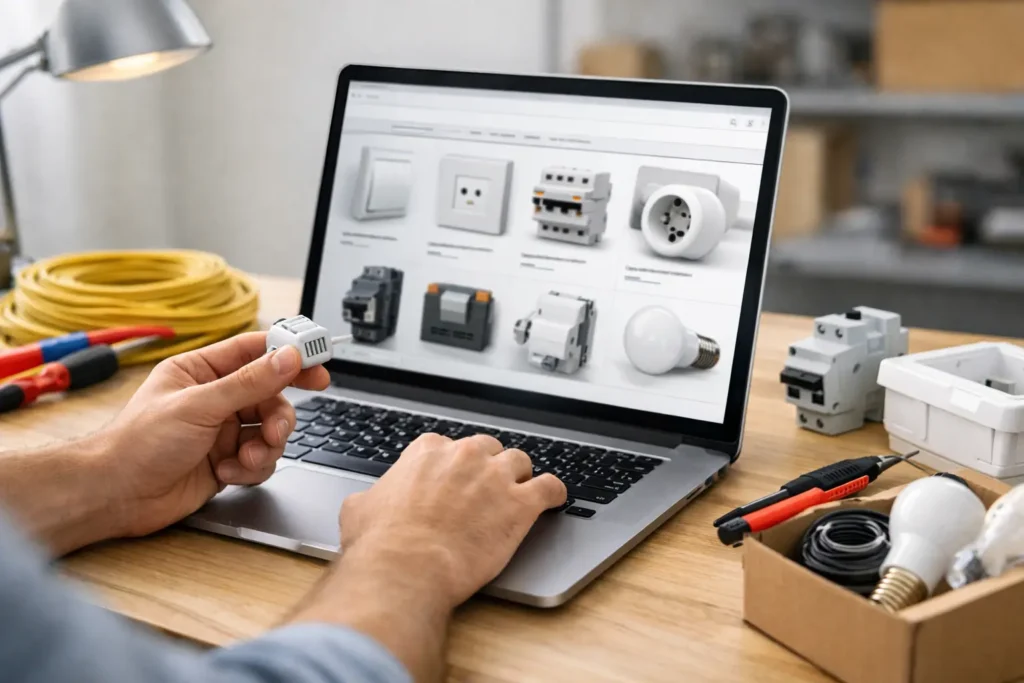 Cómo comprar material eléctrico online