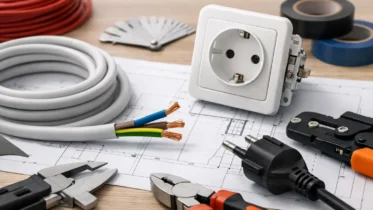Cómo dimensionar cable para enchufe