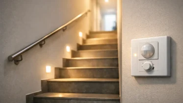 Temporizador de escalera para luz automática