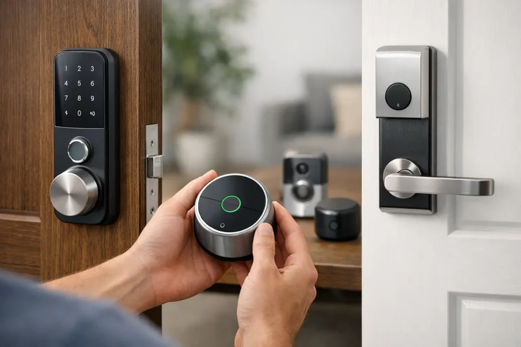 Cómo elegir cerraduras inteligentes para cada puerta