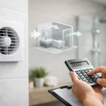 Cómo calcular extractor de baño según caudal